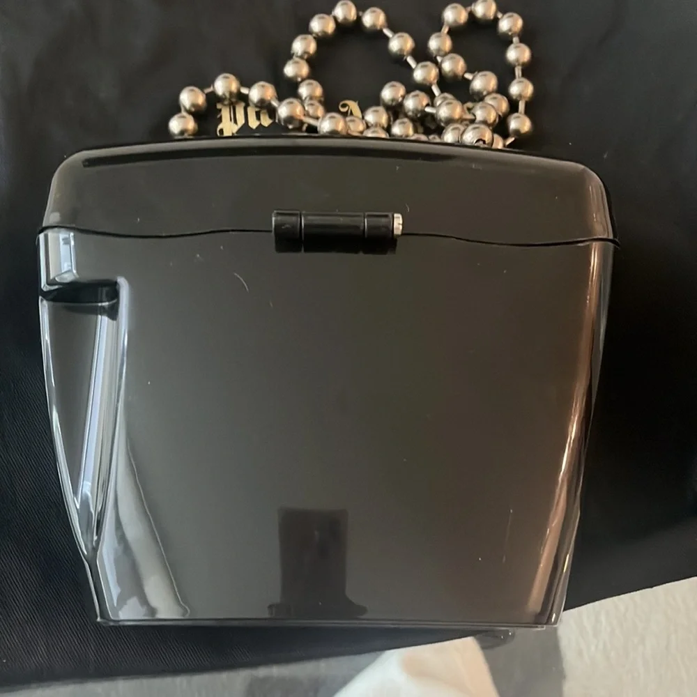 🌴PALM ANGELS MINI PADLOCK BAG (DAMAGED CAN BW EASILY REPAIRED)🌴 - Picture 6 of 8